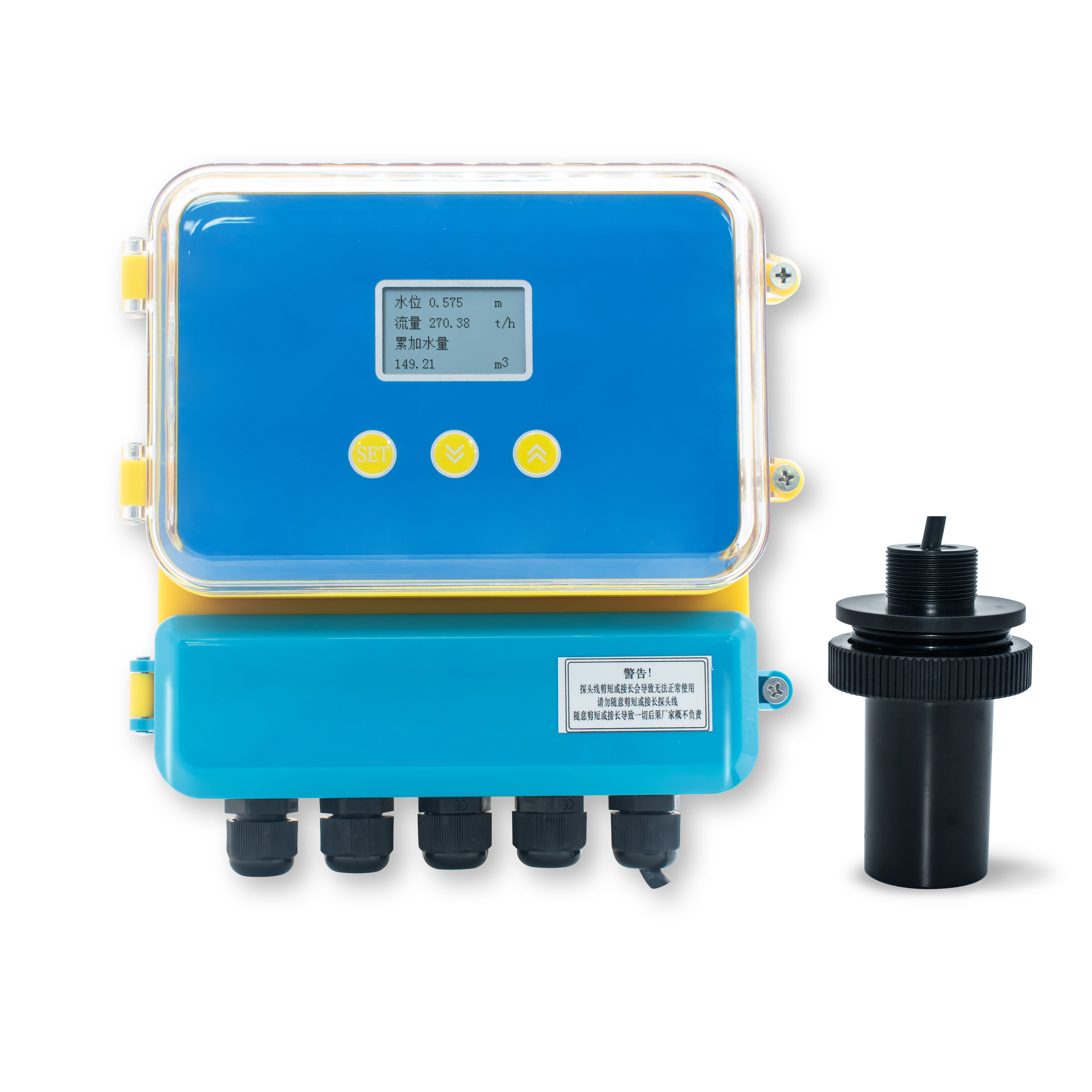T6582 Ultrasonic Open Channel Flow Meter - 上海淳业仪表科技有限公司